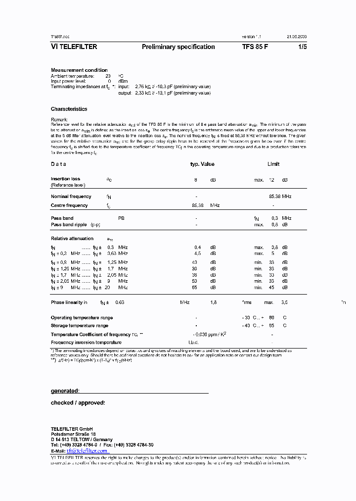 TFS85F_1324722.PDF Datasheet