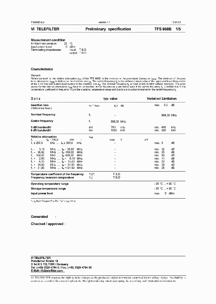 TFS868B_1324726.PDF Datasheet