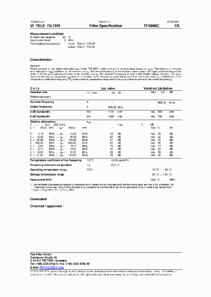 TFS868C_1324727.PDF Datasheet