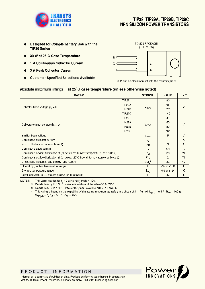 TIP29C_1325284.PDF Datasheet