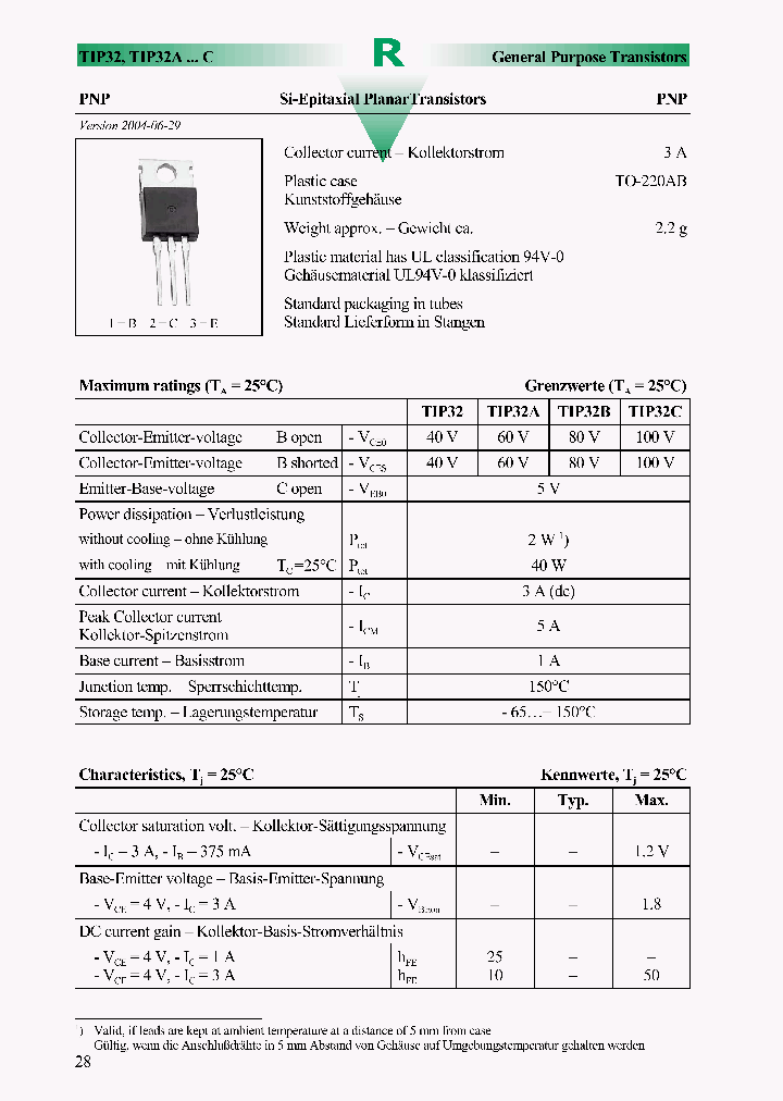 TIP32C_1325317.PDF Datasheet