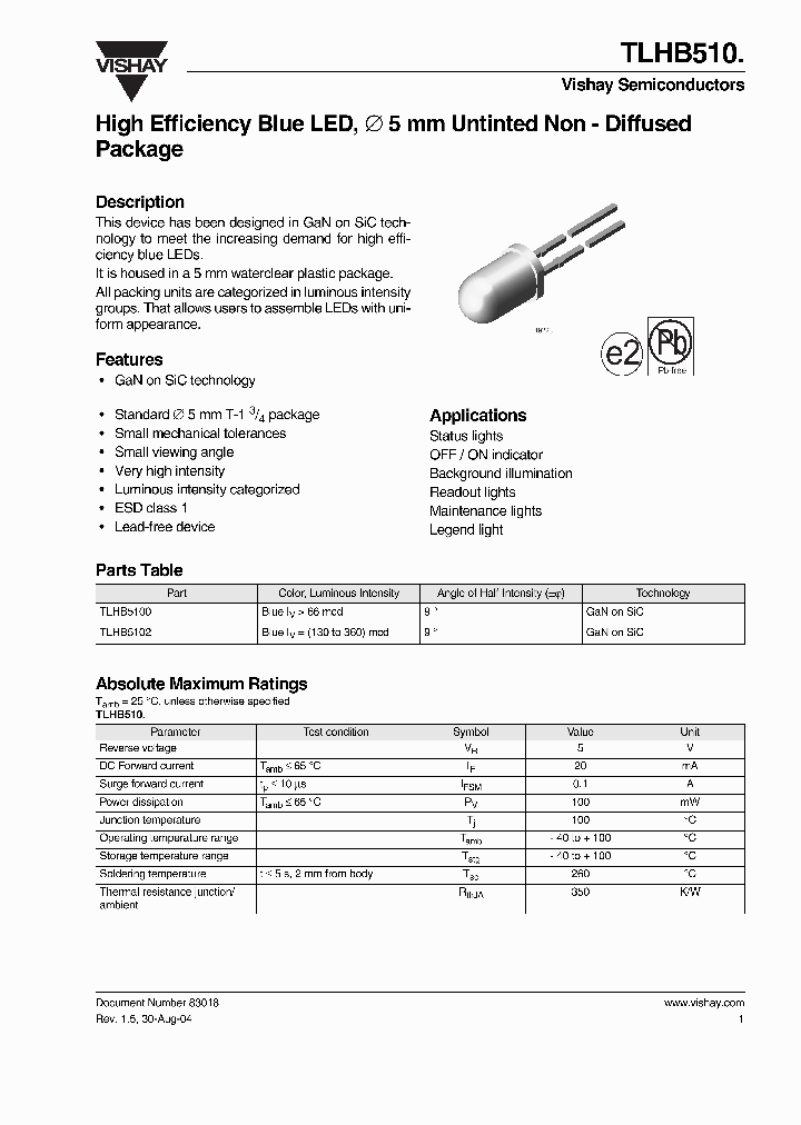 TLHB51005_1326210.PDF Datasheet