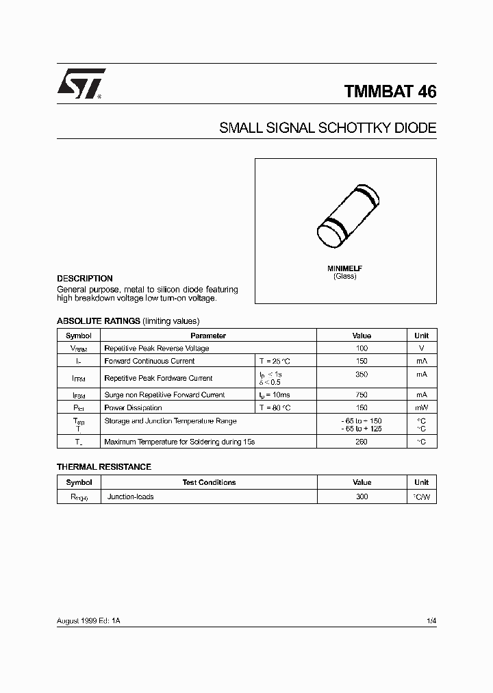 TMMBAT46_1139354.PDF Datasheet