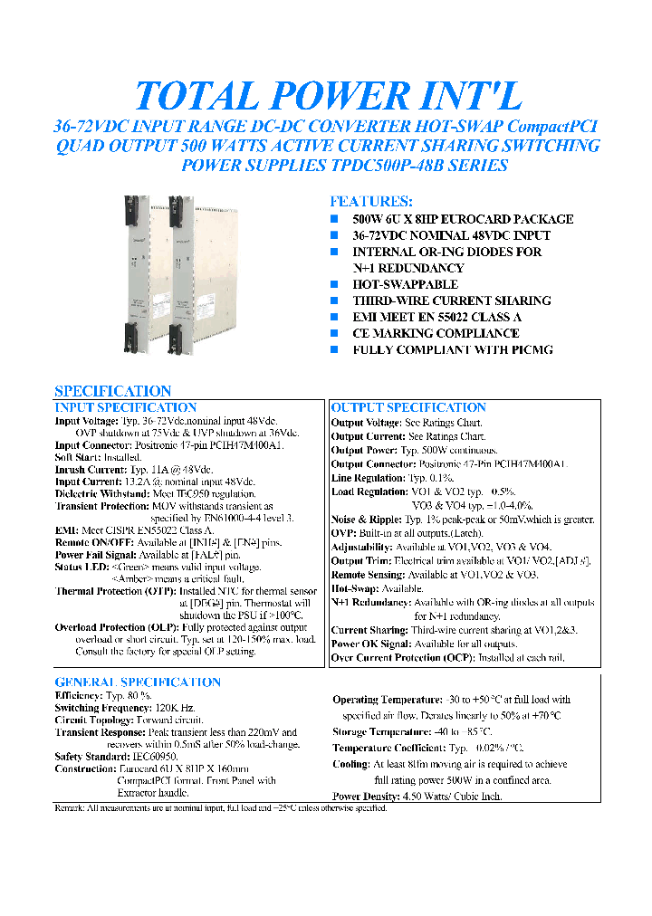 TPDC500P-48B_1328071.PDF Datasheet