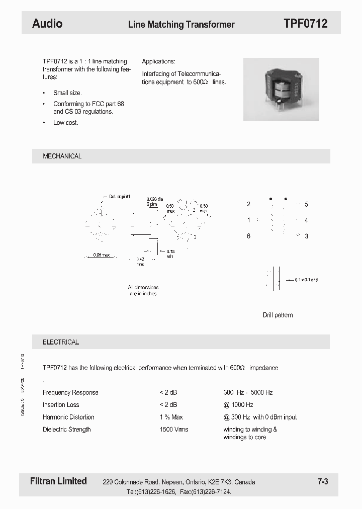TPF0712_1328080.PDF Datasheet