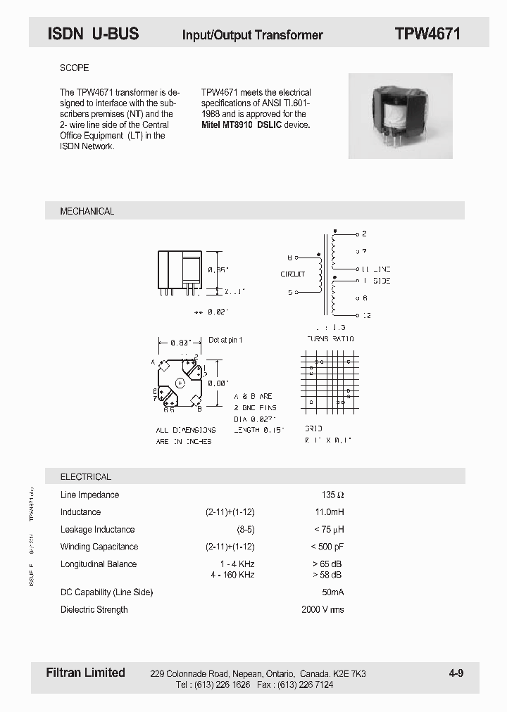 TPW4671_1106738.PDF Datasheet