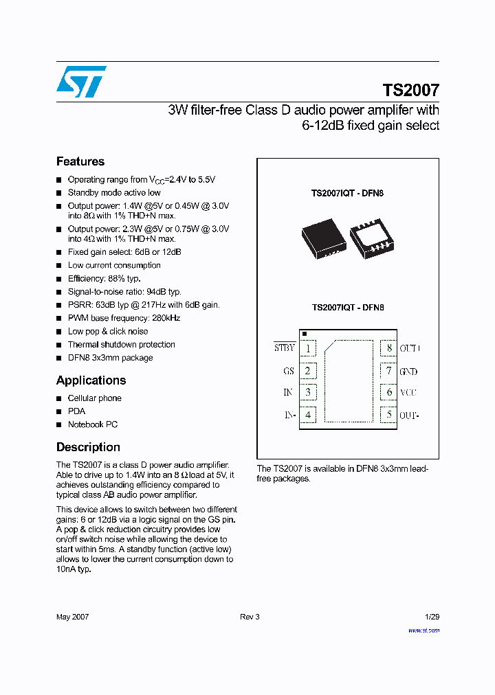 TS2007IQT_931402.PDF Datasheet