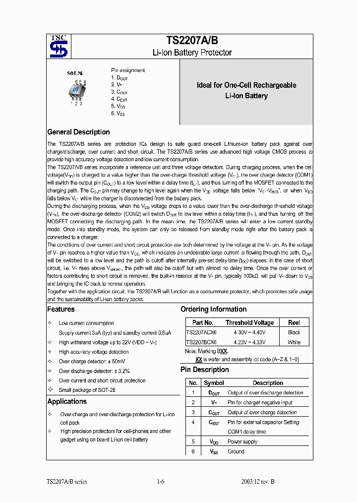 TS2207BCX6_1328894.PDF Datasheet