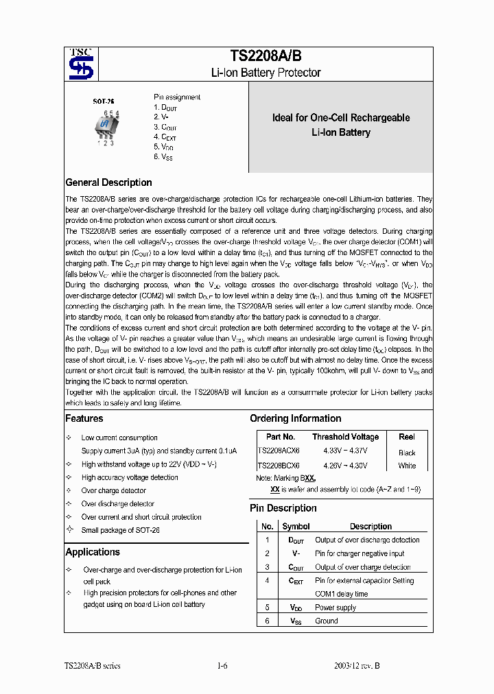 TS2208BCX6_1328895.PDF Datasheet