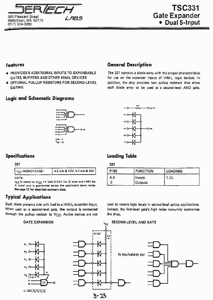 TSC331_1329316.PDF Datasheet
