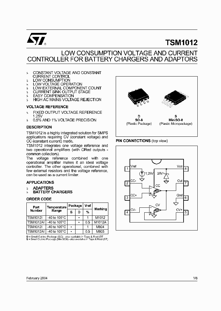 TSM1012I_1329480.PDF Datasheet