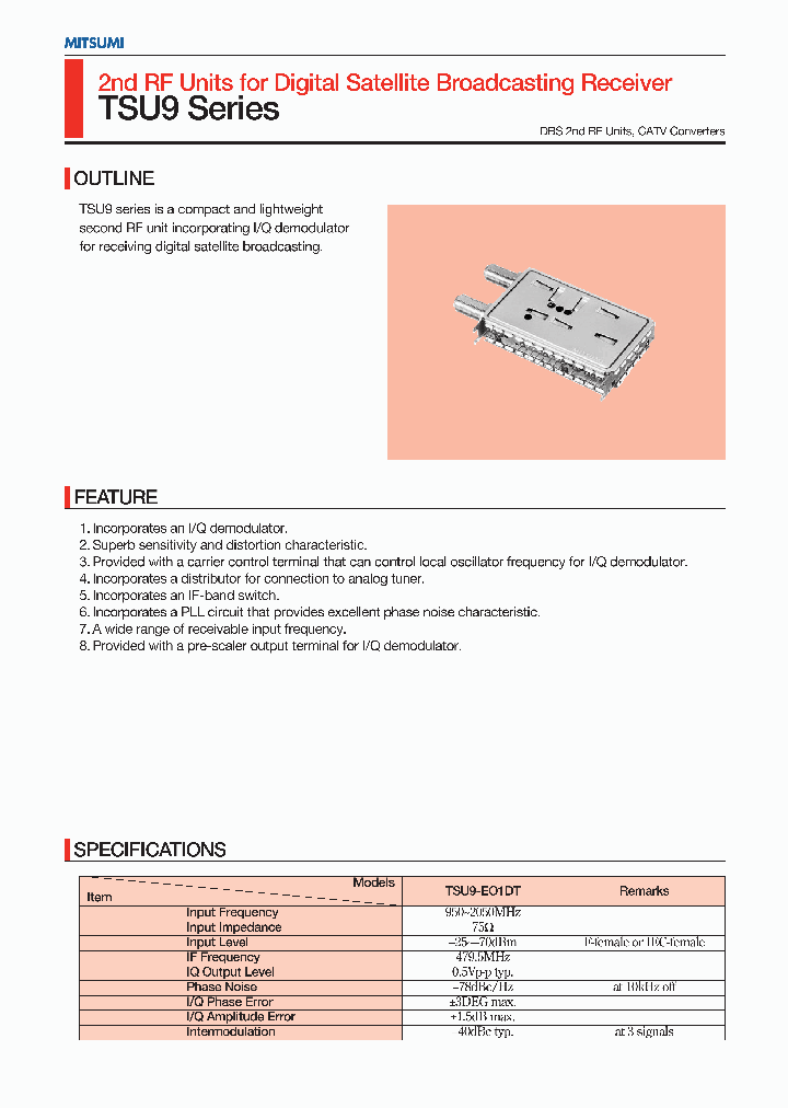 TSU9_1329750.PDF Datasheet