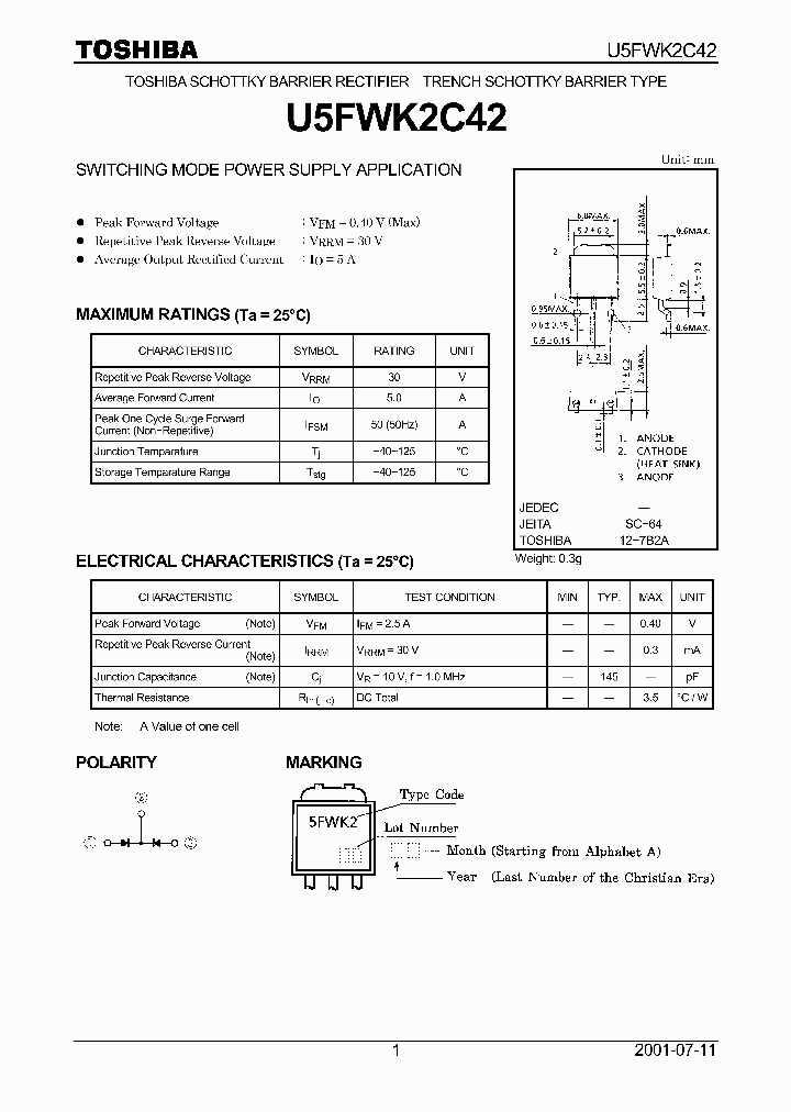 U5FWK2C42_1330262.PDF Datasheet