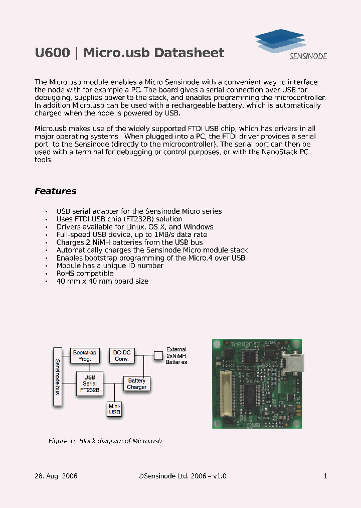 U600_1330268.PDF Datasheet