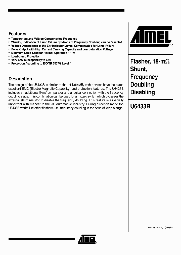 U6433B_1330335.PDF Datasheet