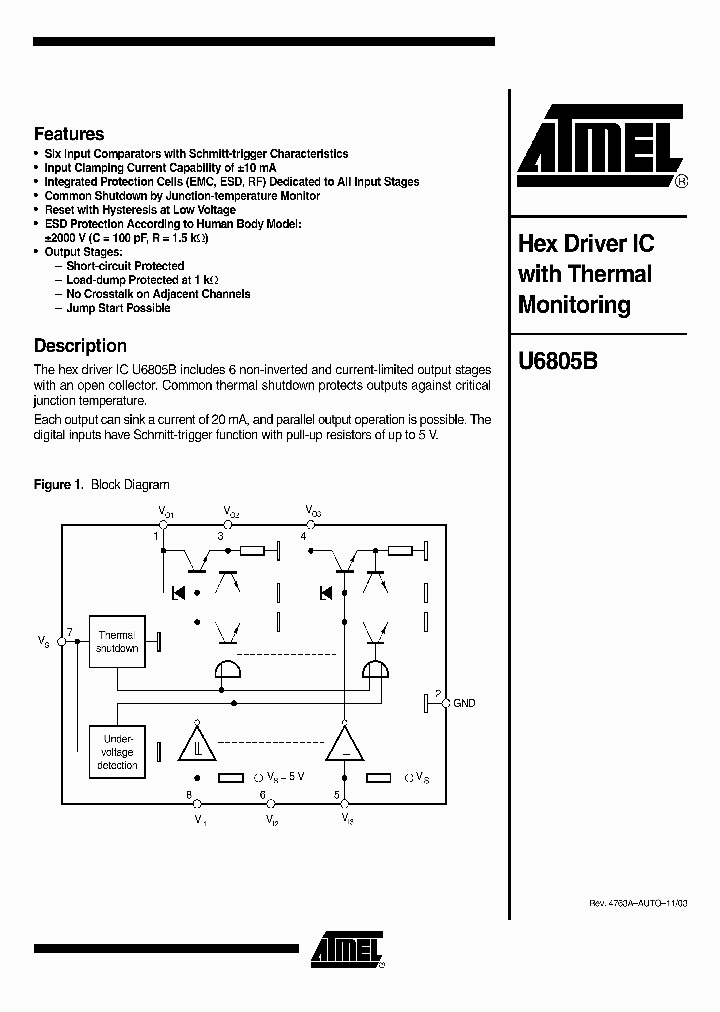 U6805B-FP_1330348.PDF Datasheet