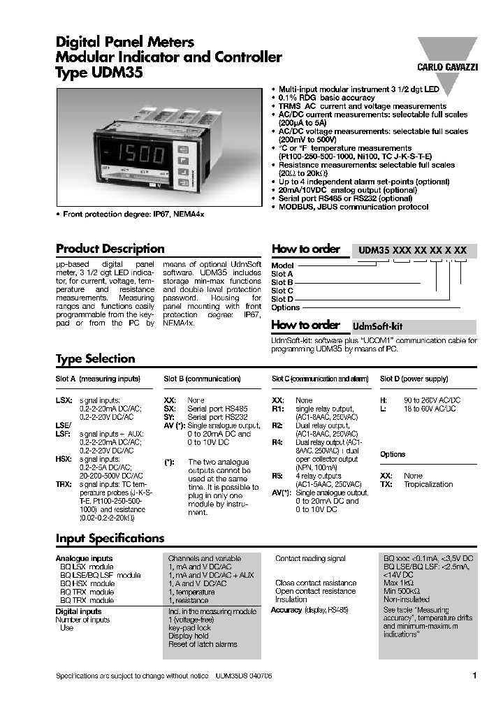 UDM35_1167622.PDF Datasheet