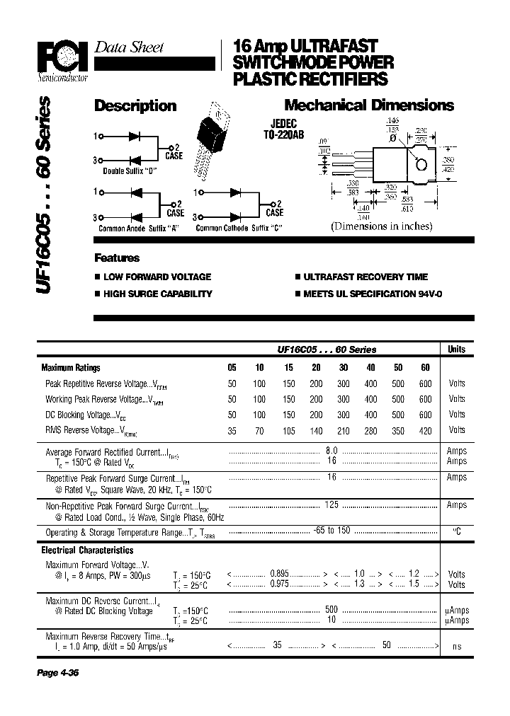 UF16C60_1330955.PDF Datasheet