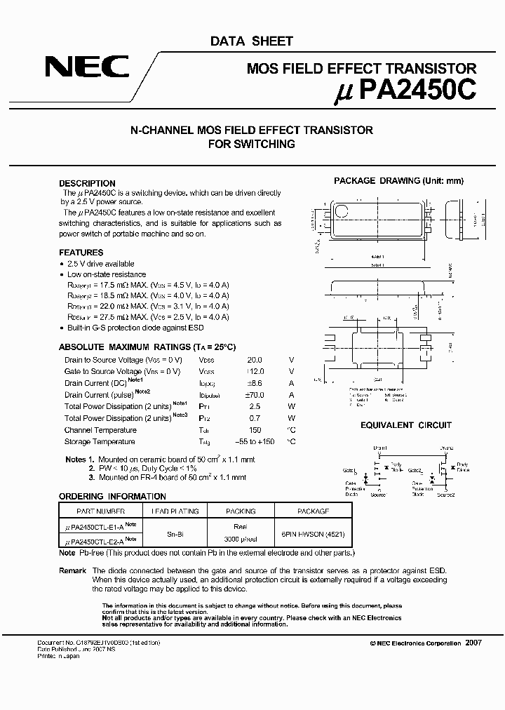 UPA2450C_1029253.PDF Datasheet