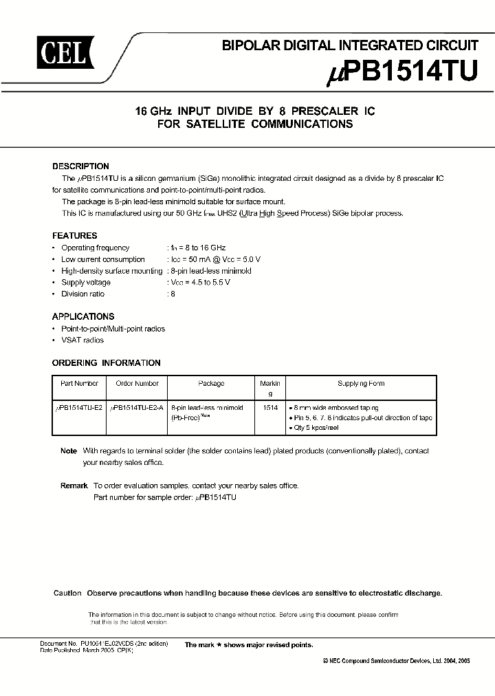 UPB1514TU-E2_1331852.PDF Datasheet