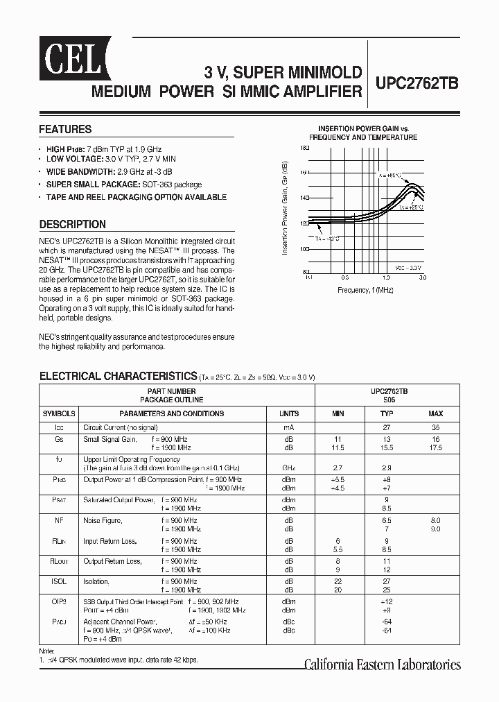 UPC2762TB-E3-A_1331966.PDF Datasheet