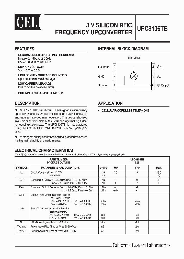 UPC8106TB_1151732.PDF Datasheet