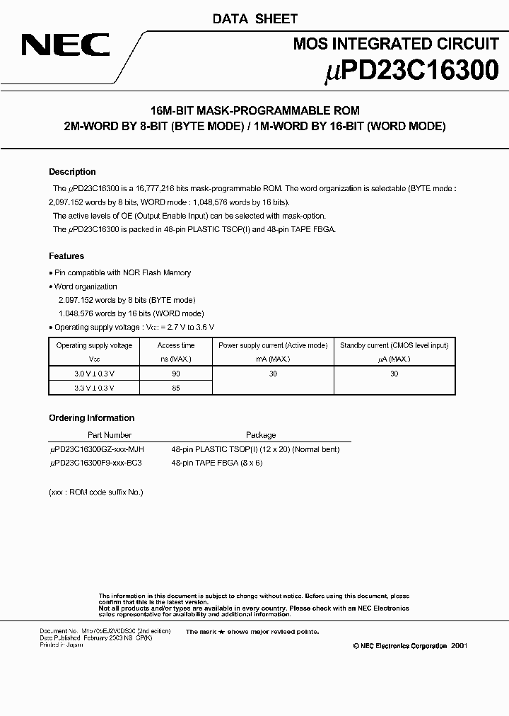 UPD23C16300GZ-XXX-MJH_1332268.PDF Datasheet