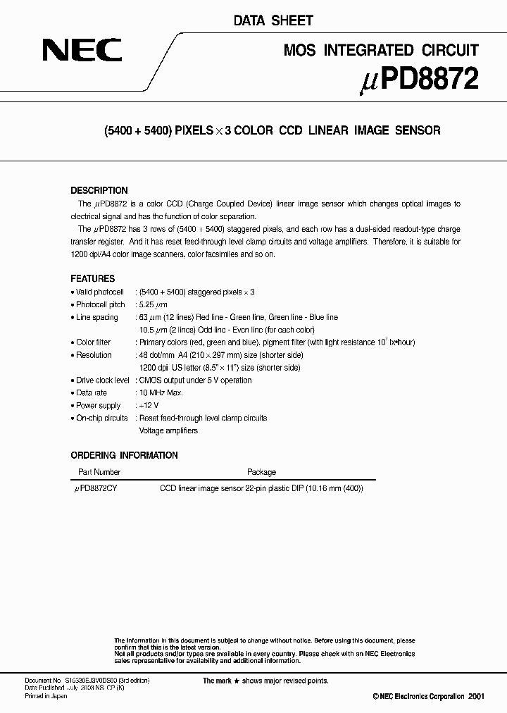 UPD8872_1042802.PDF Datasheet