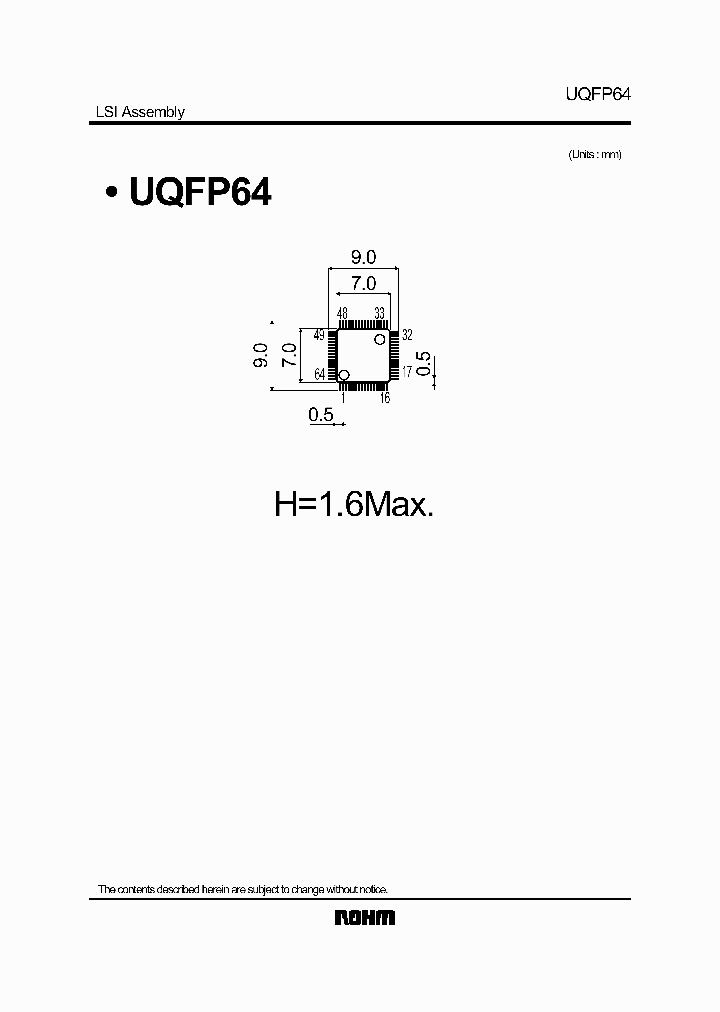 UQFP64_1332763.PDF Datasheet