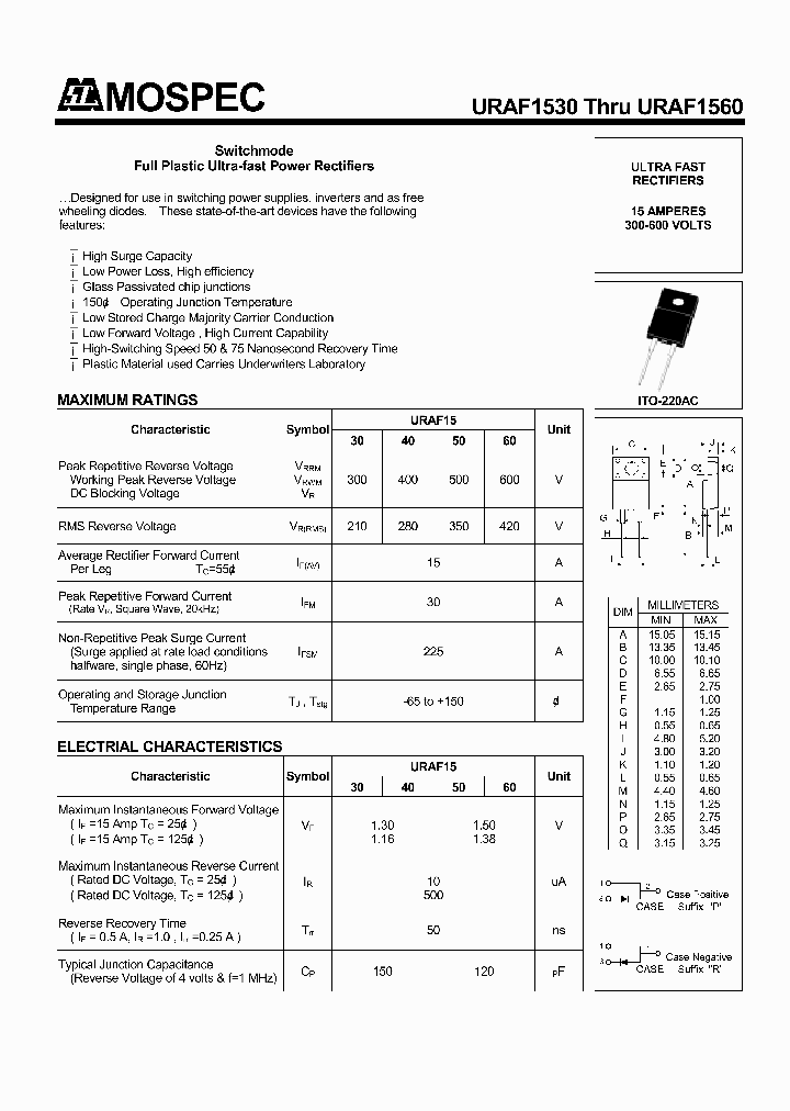 URAF1560_1332801.PDF Datasheet