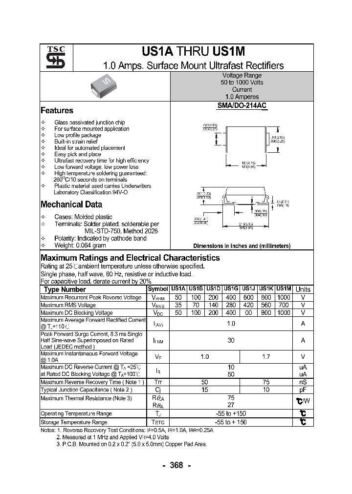 US1J_1150583.PDF Datasheet
