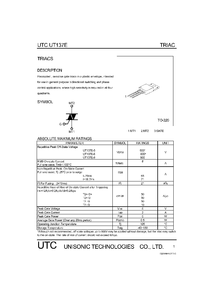 UT137E_1333015.PDF Datasheet