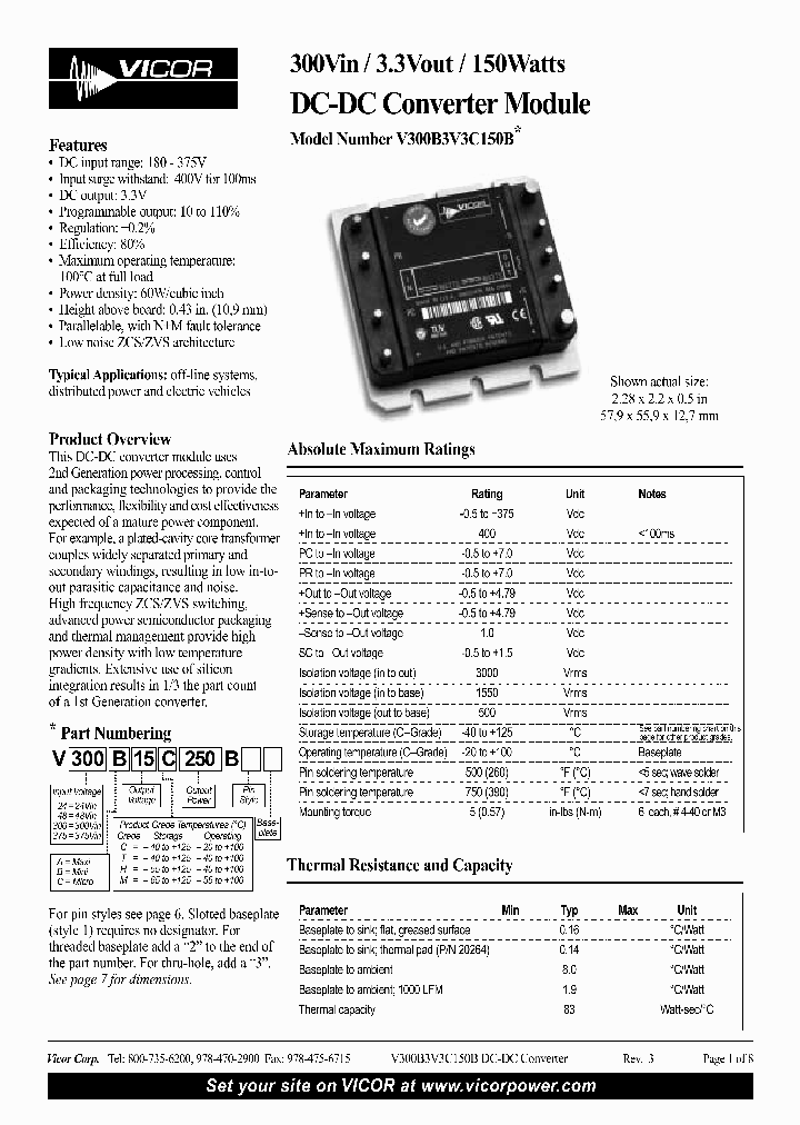 V300B3V3C150B_1073598.PDF Datasheet