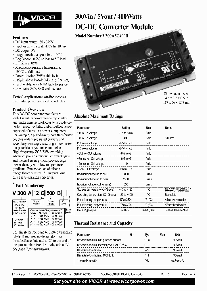 V300C5M400B_1333422.PDF Datasheet