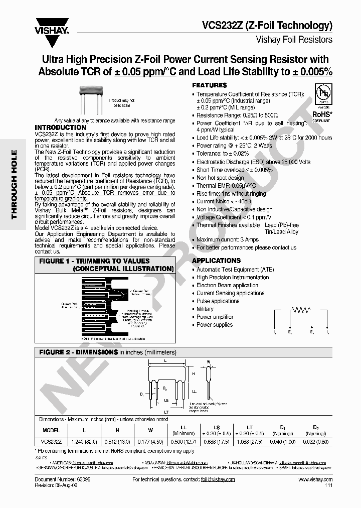 VCS232Z_1334237.PDF Datasheet