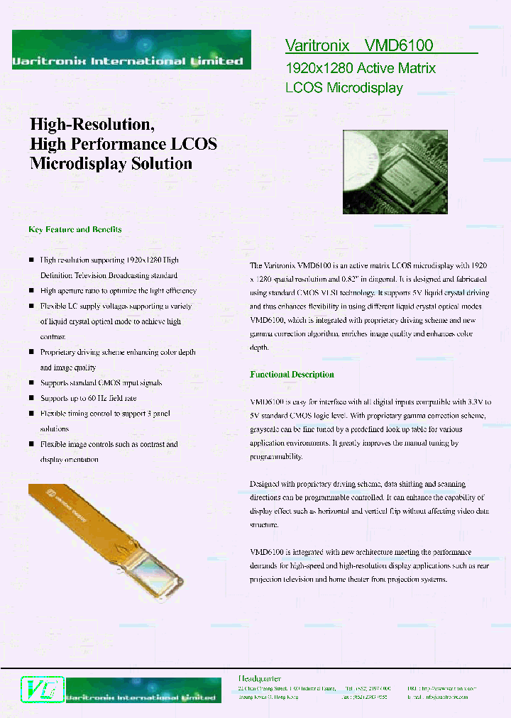 VMD6100_1334560.PDF Datasheet