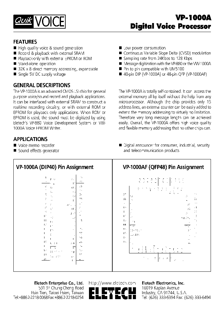 VP-1000AF_1334771.PDF Datasheet