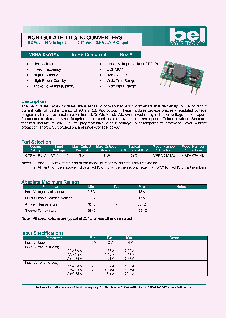 VRBA-03A1AL_1105218.PDF Datasheet