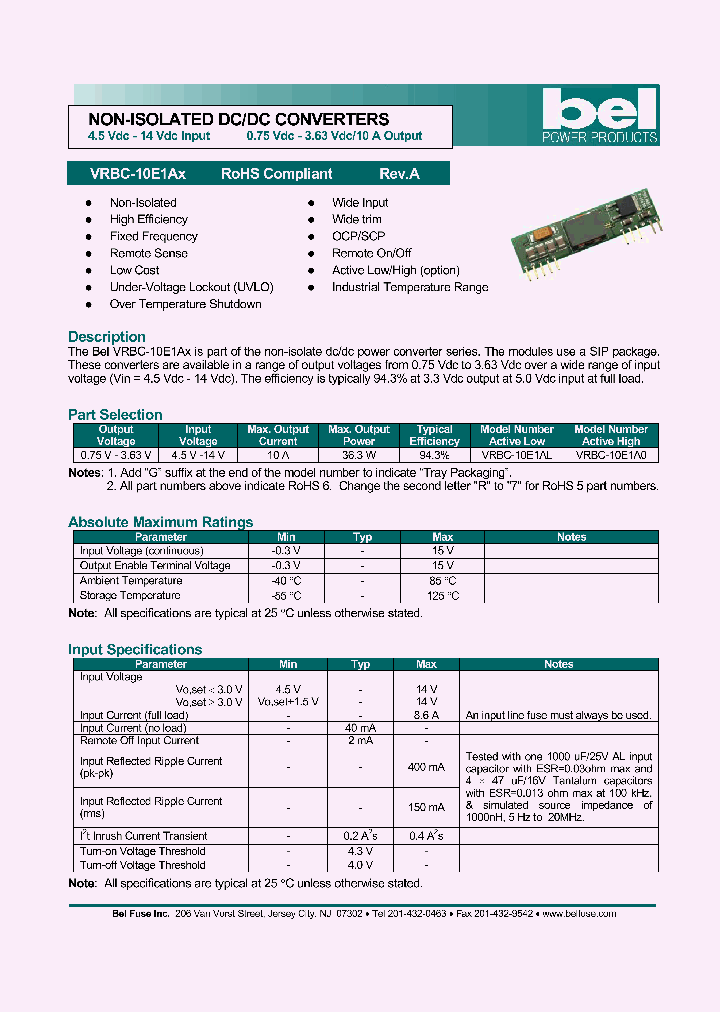 VRBC-10E1A0_1105206.PDF Datasheet