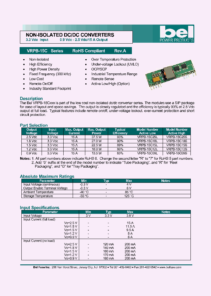 VRPB-15C25S_1334967.PDF Datasheet