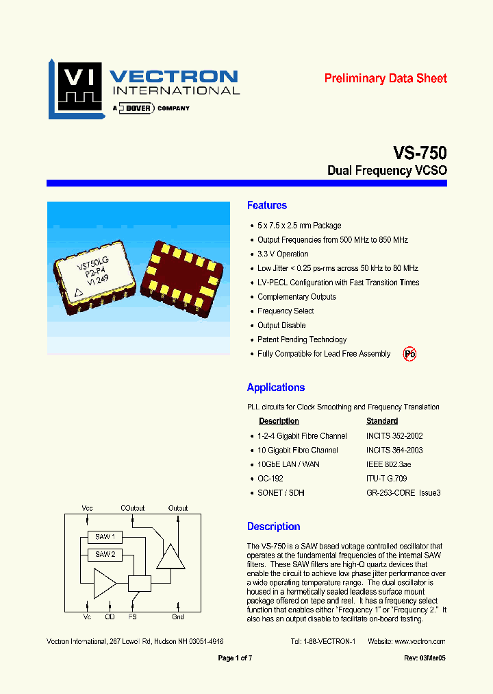 VS-750_1335018.PDF Datasheet