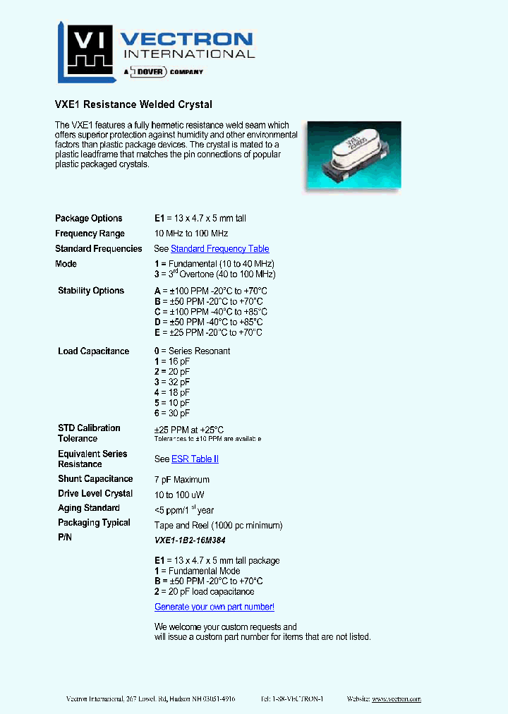 VXE1_1335330.PDF Datasheet