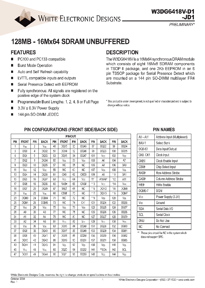W3DG6418V7D1_1086865.PDF Datasheet