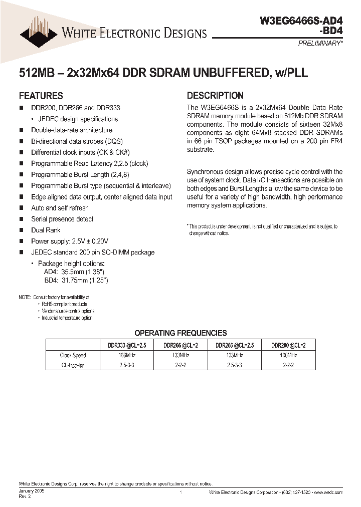W3EG6466S335BD4_1335549.PDF Datasheet