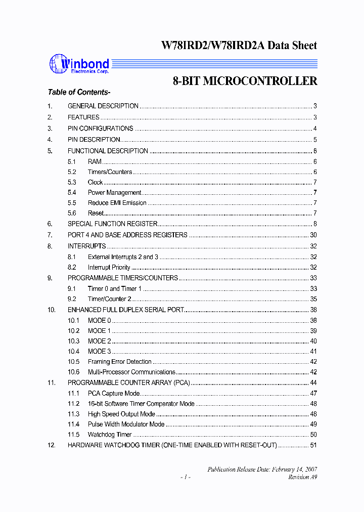 W78IRD2A_1335717.PDF Datasheet