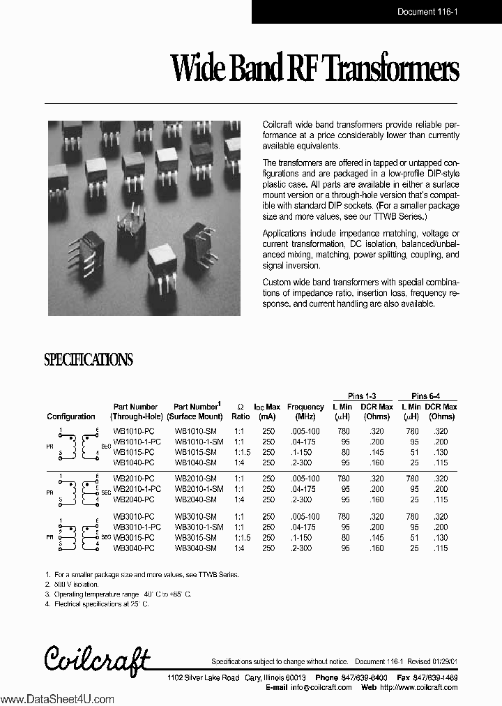 WB1010_1113304.PDF Datasheet