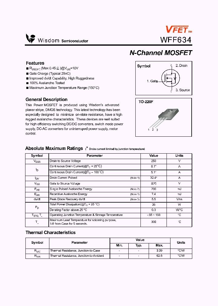 WFF634_1336043.PDF Datasheet