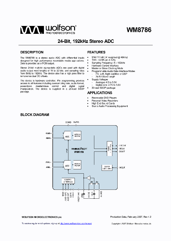 WM878607_1336317.PDF Datasheet