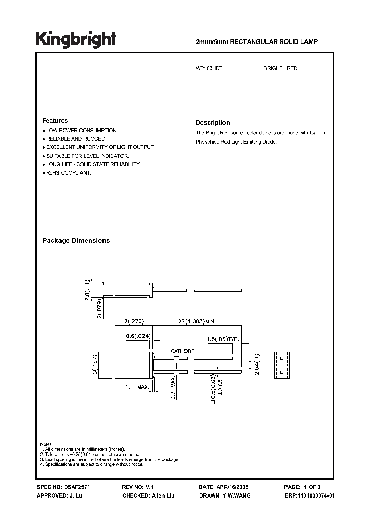 WP103HDT_1336396.PDF Datasheet