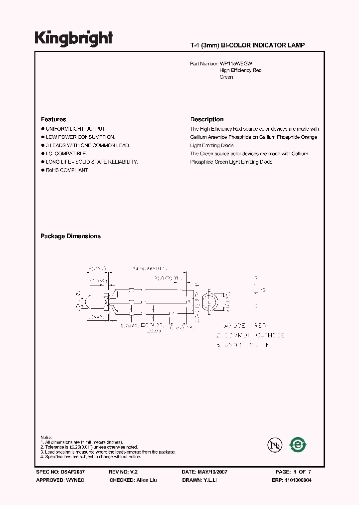 WP115WEGW_1336422.PDF Datasheet